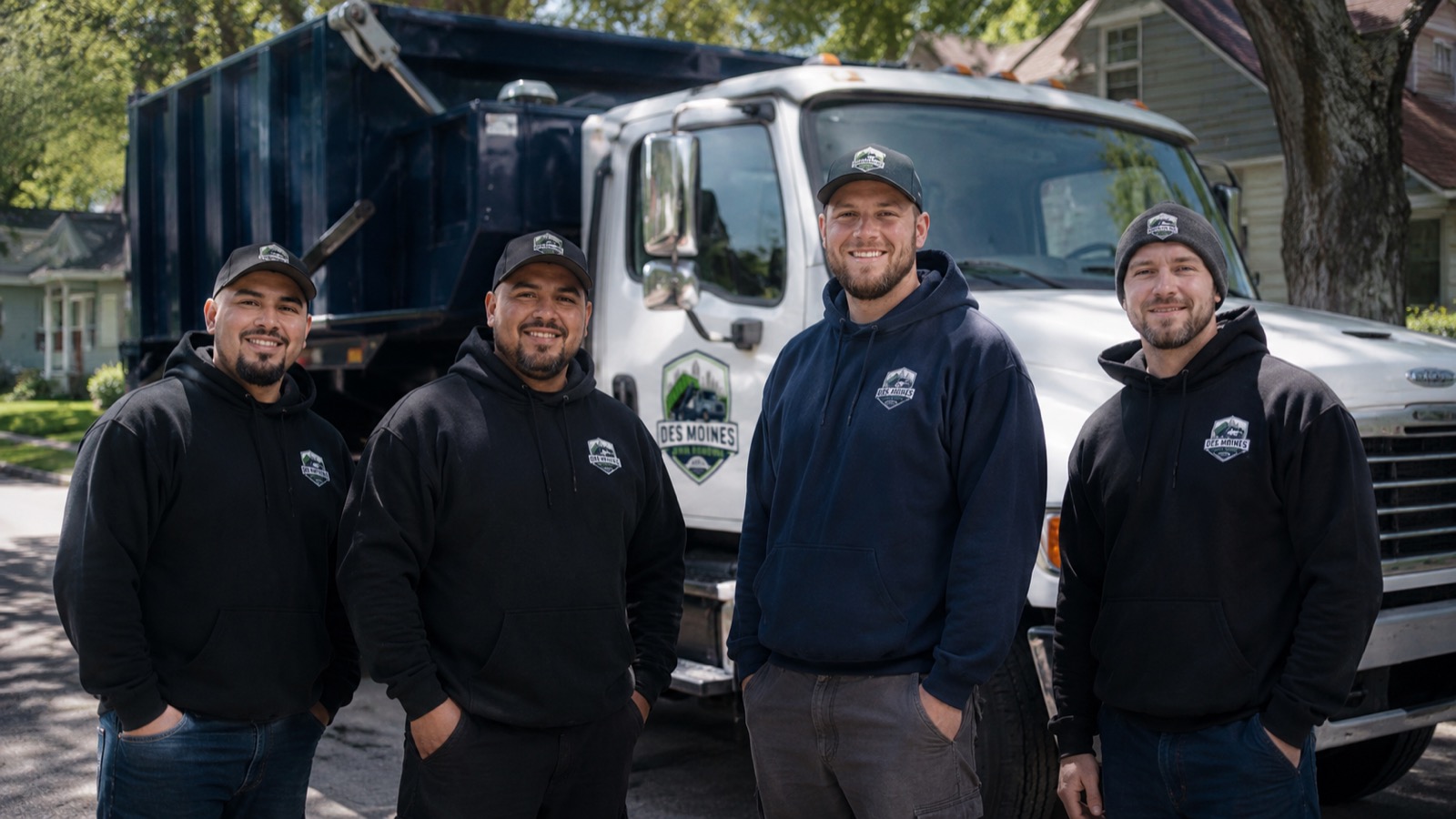Junk removal vs dumpster rental comparison Des Moines